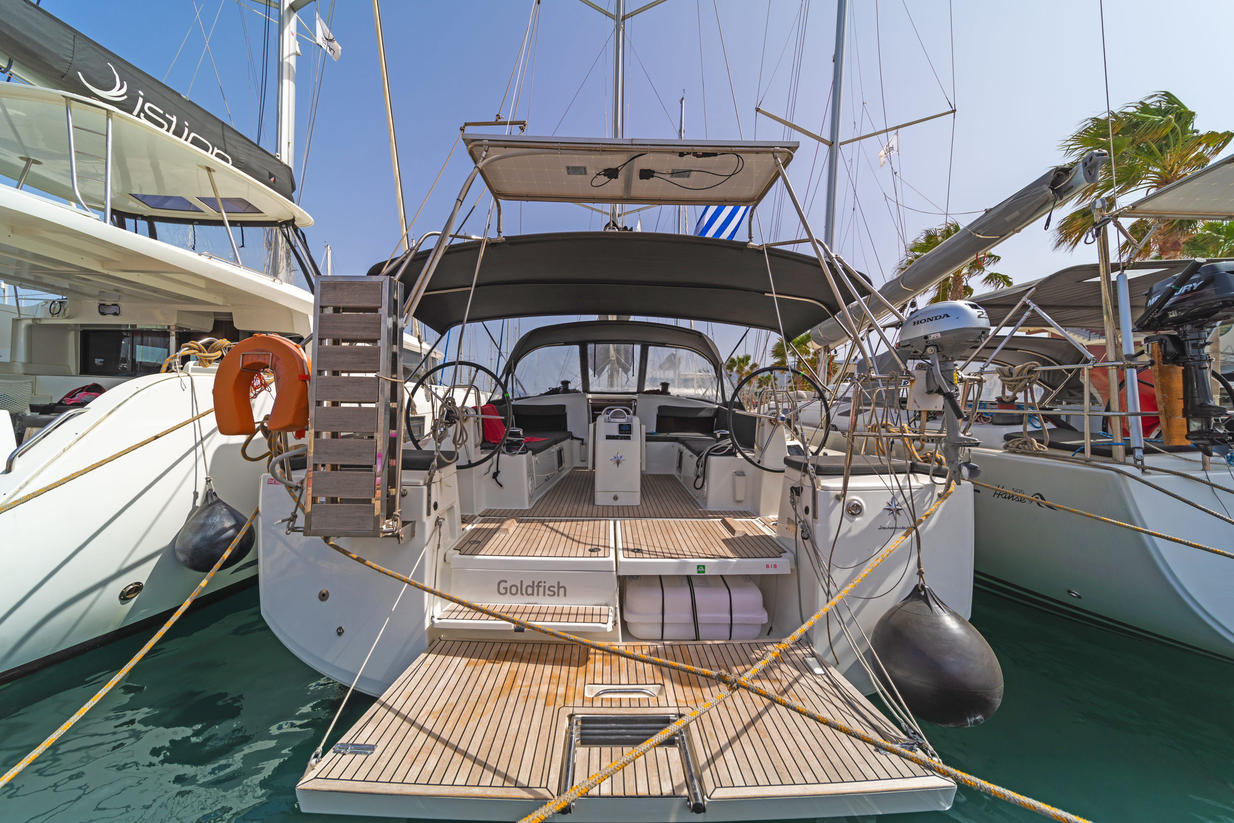 Photo #16 - Sun Odyssey 490 - 5 + 1 cab. (Goldfish) in Kos - 29084