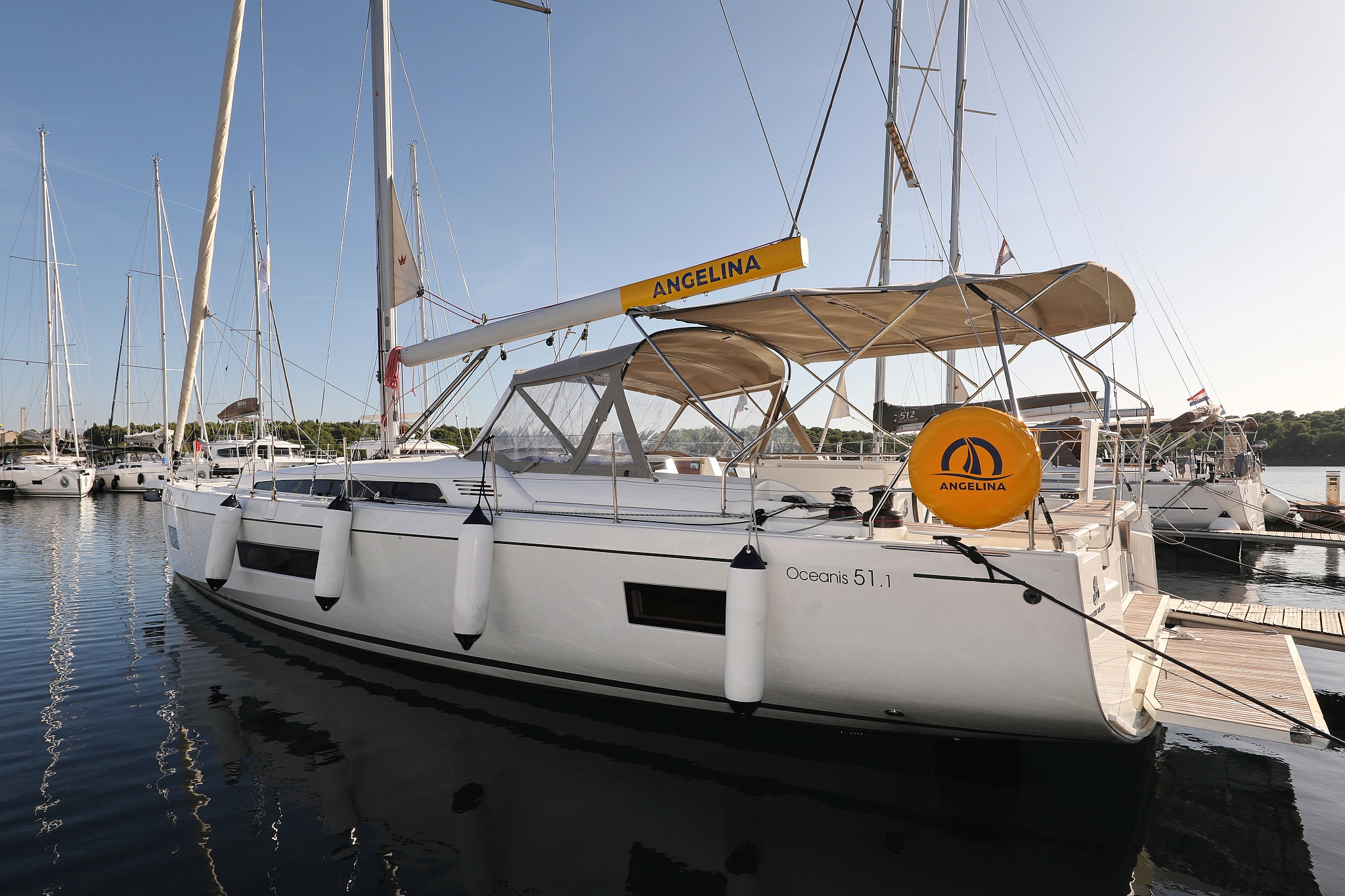 Photo #46 - Oceanis 51.1 - 5 + 1 cab. (Air 1) en Trogir - 29118