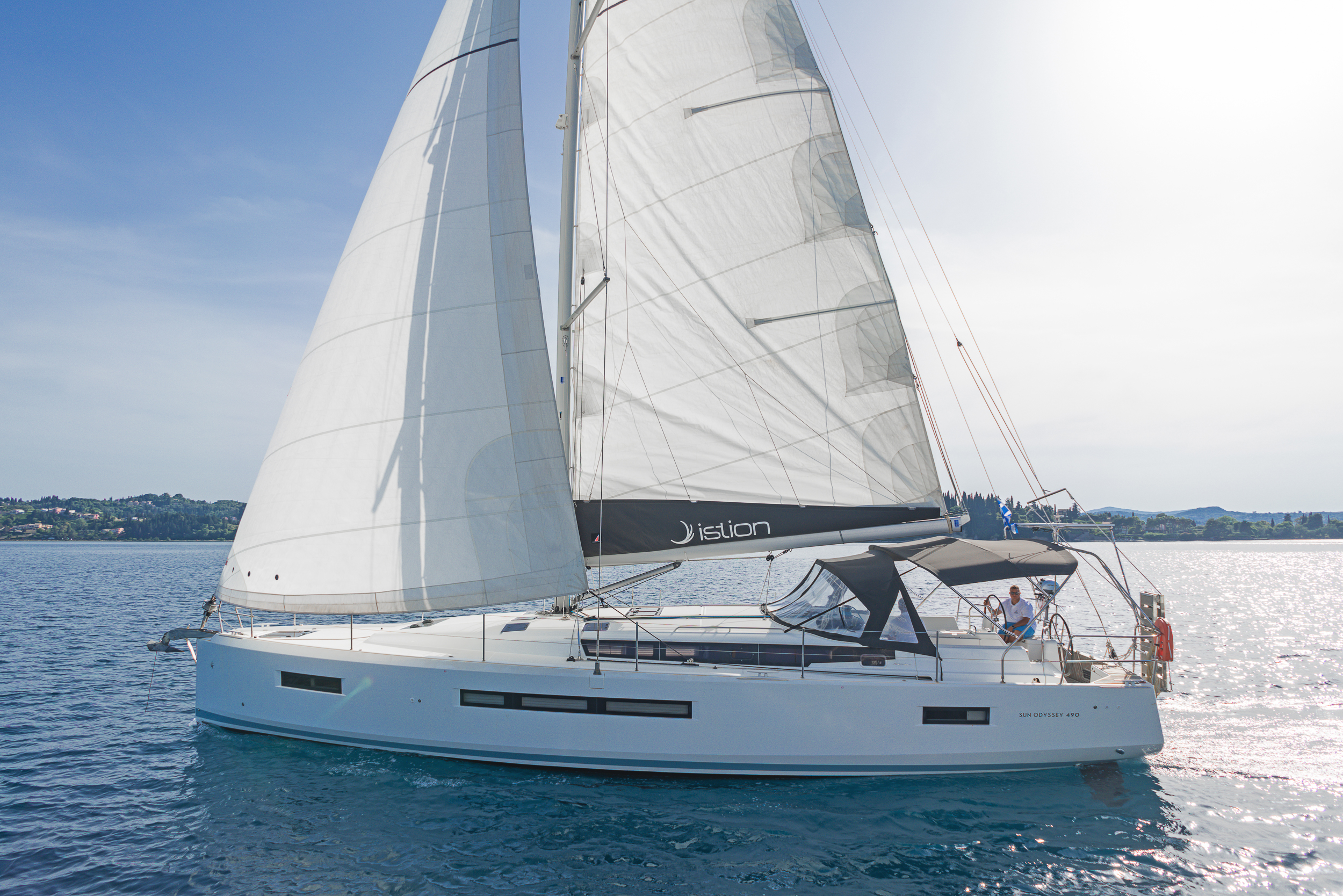 Photo #4 - Sun Odyssey 490 - 5 + 1 cab. (Pileas) in Corfu - 29311