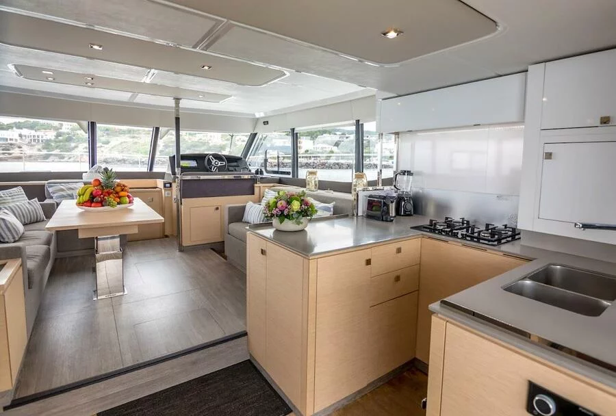 Fountaine Pajot MY 44 - 3 + 1 cab. (Endless Beauty)  - 8