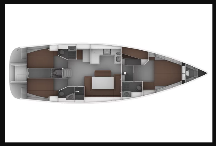 Bavaria Cruiser 50 - 4 cab. (Jemi)  - 1