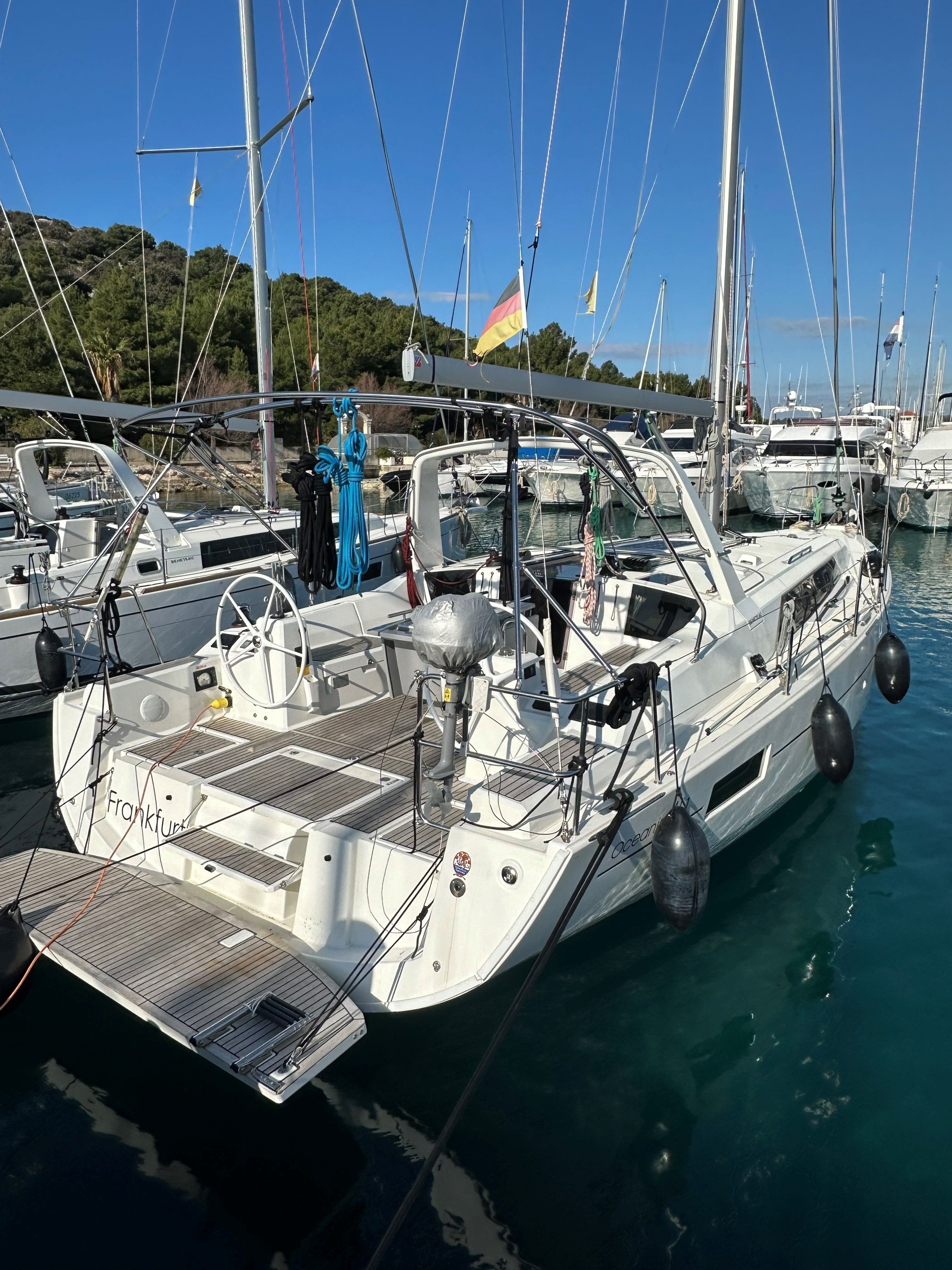 Photo #6 - Oceanis 41.1 (Frankfurt) in Rogoznica - 29376