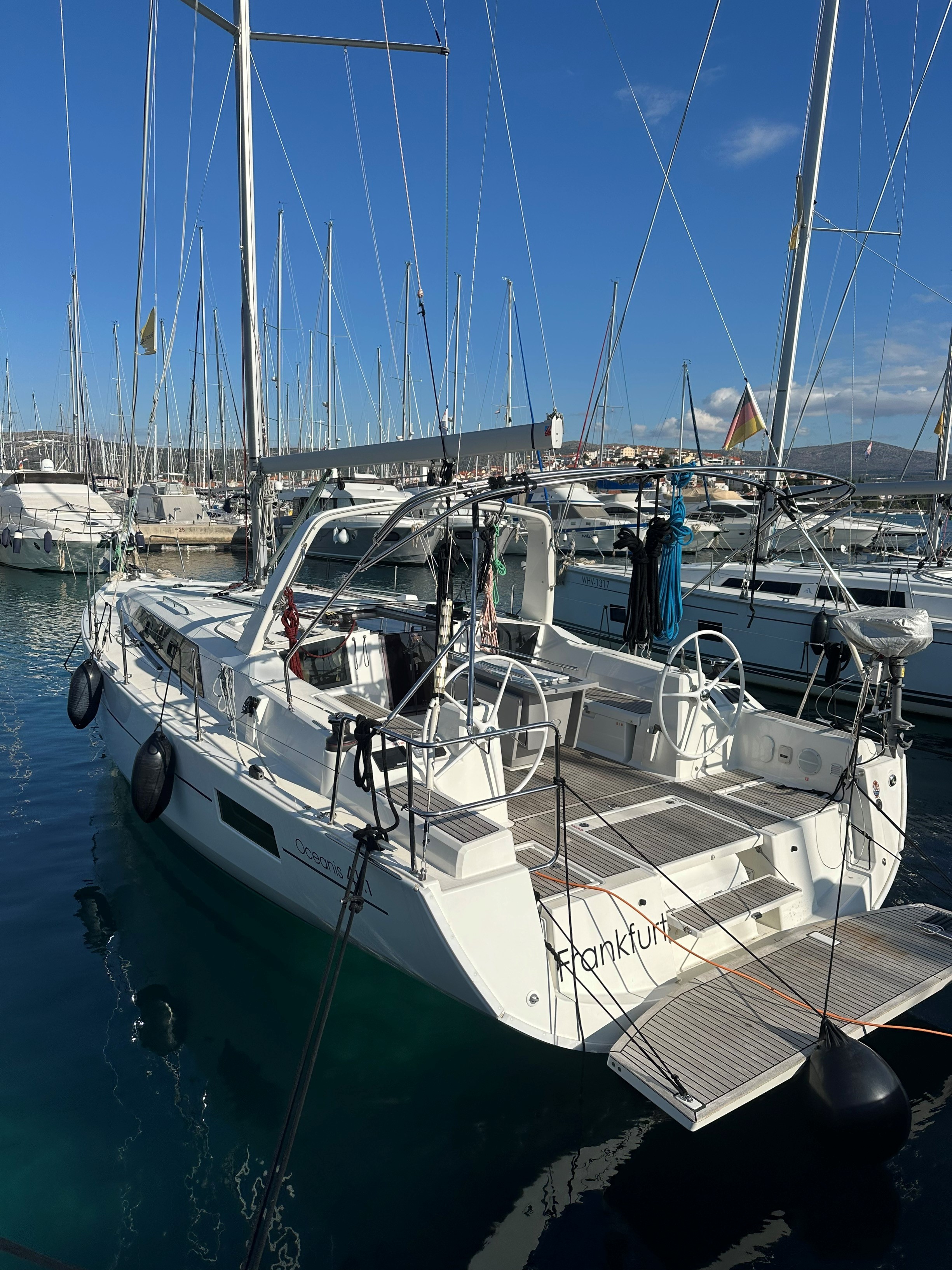 Photo #9 - Oceanis 41.1 (Frankfurt) in Rogoznica - 29376