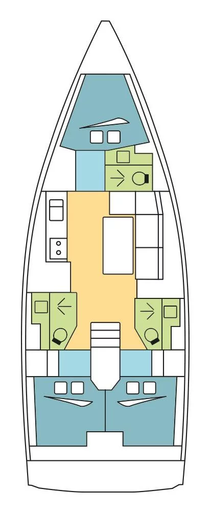 Dufour 390 GL (CORIS )  - 1