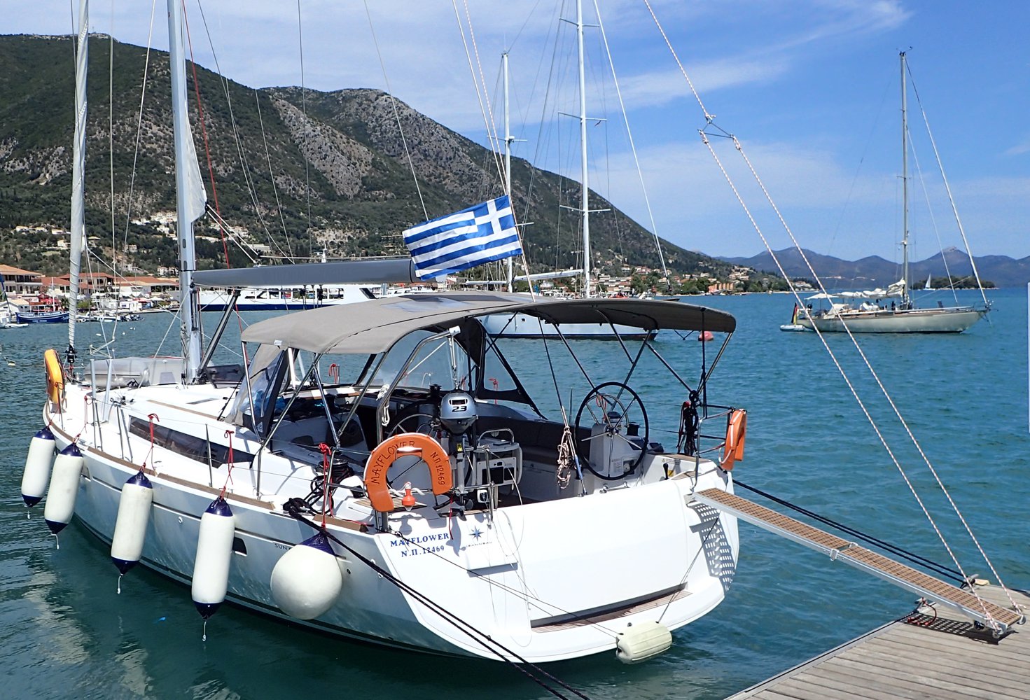 Photo #6 - Sun Odyssey 519 - 5 + 1 cab. (Mayflower) en Corfú - 29482