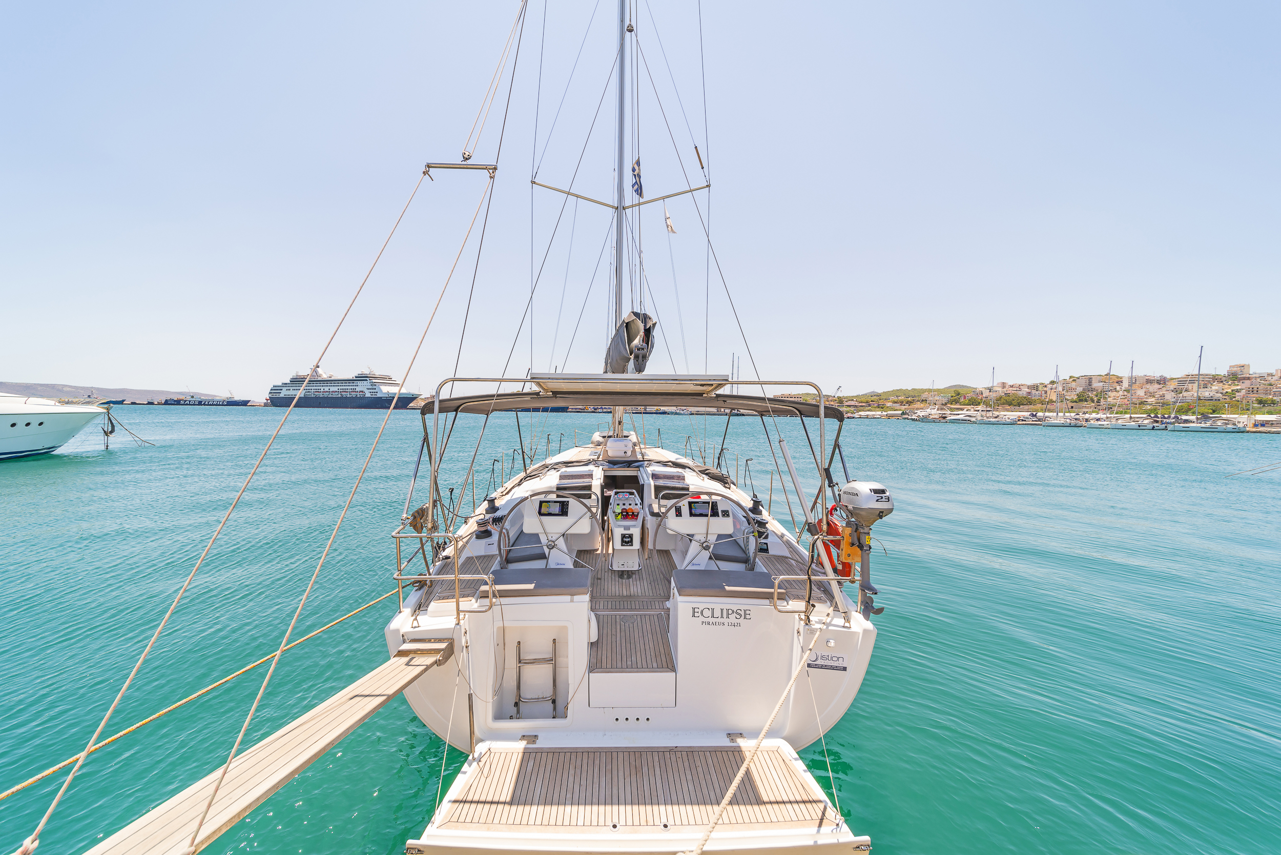 Photo #9 - Hanse 458 (Eclipse) in Lavrion - 29531