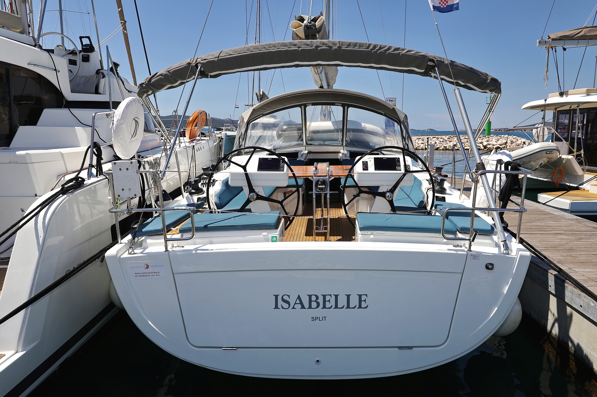 Photo #8 - Hanse 458 (Isabelle) in Biograd - 29610