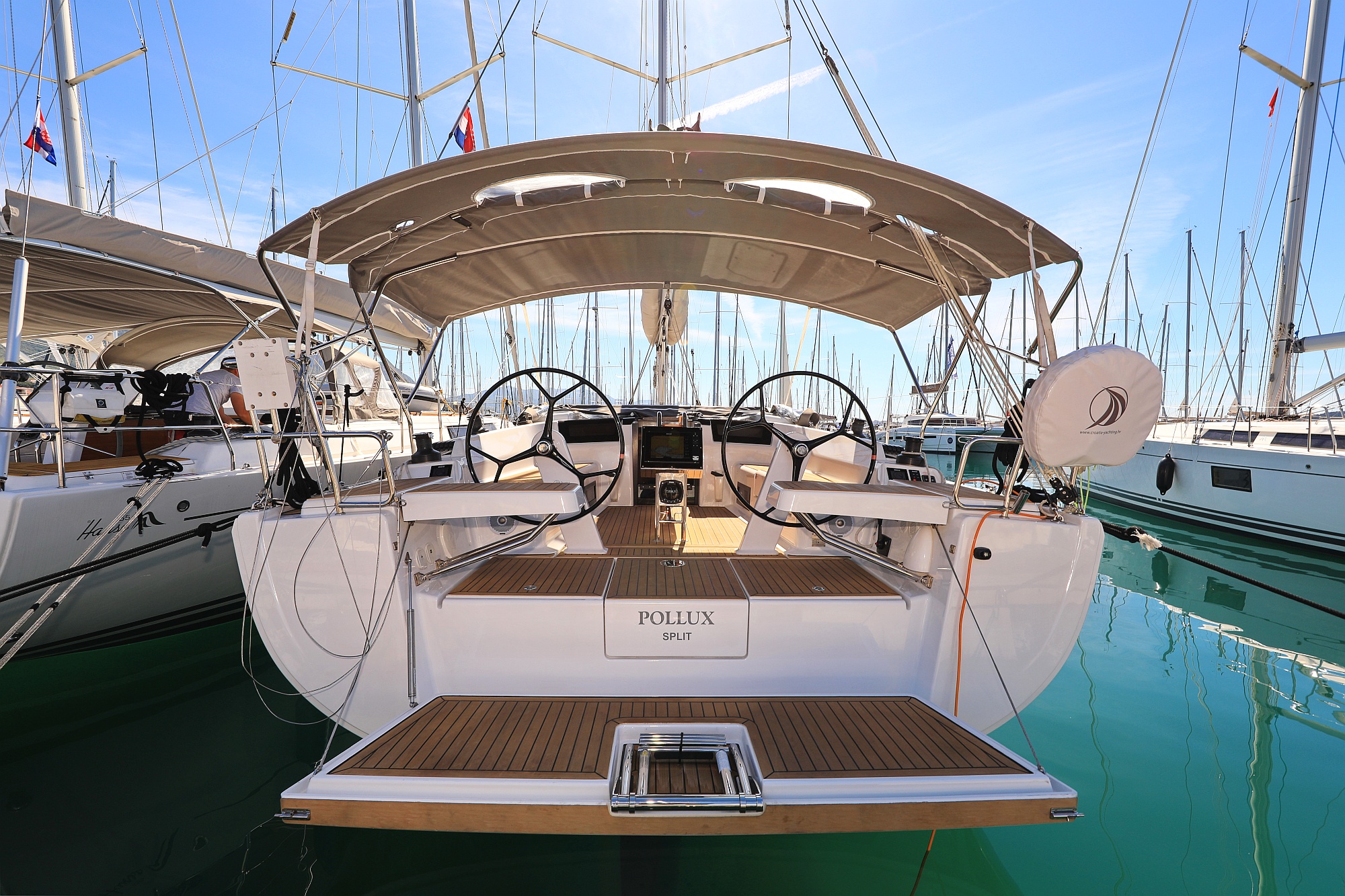 Photo #4 - Hanse 418 - 3 cab. (Pollux) en Kastela - 29618
