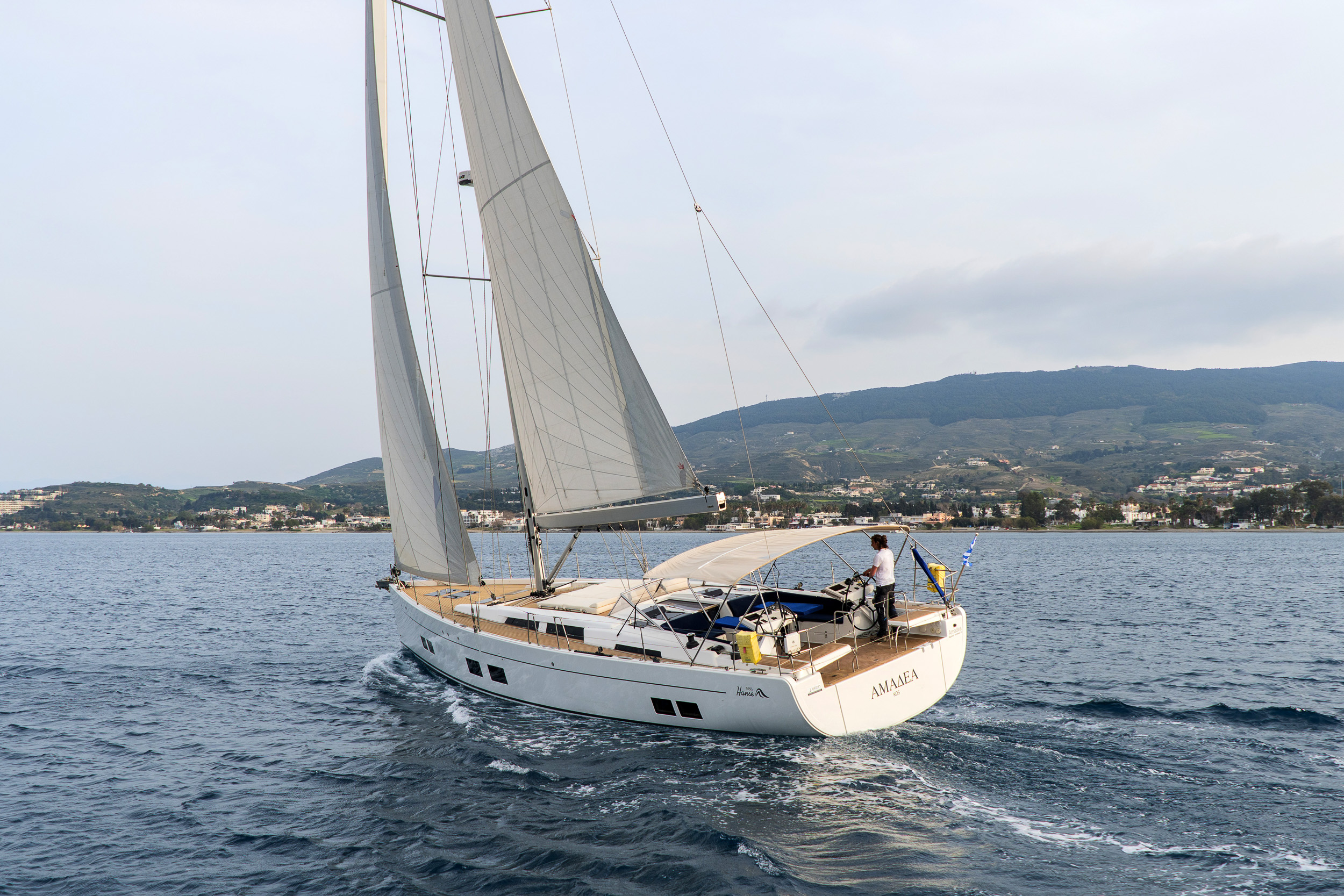 Photo #4 - Hanse 588 - 3 + 1 cab. (Amadea) in Kos - 29645
