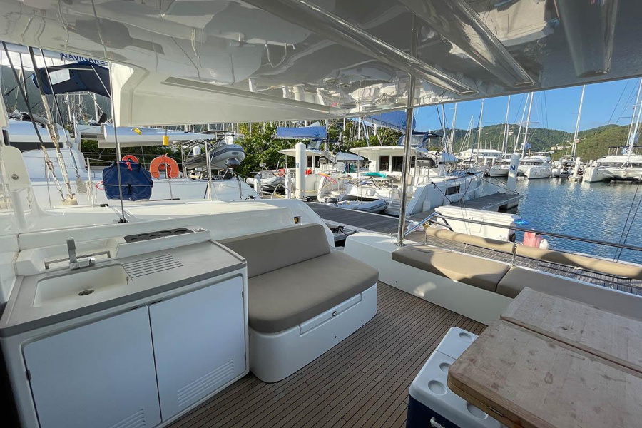 Photo #11 - Lagoon 50 - 6 + 2 cab. (Njord of Sweden (Kowi Kai)) in Nanny Cay - 29840