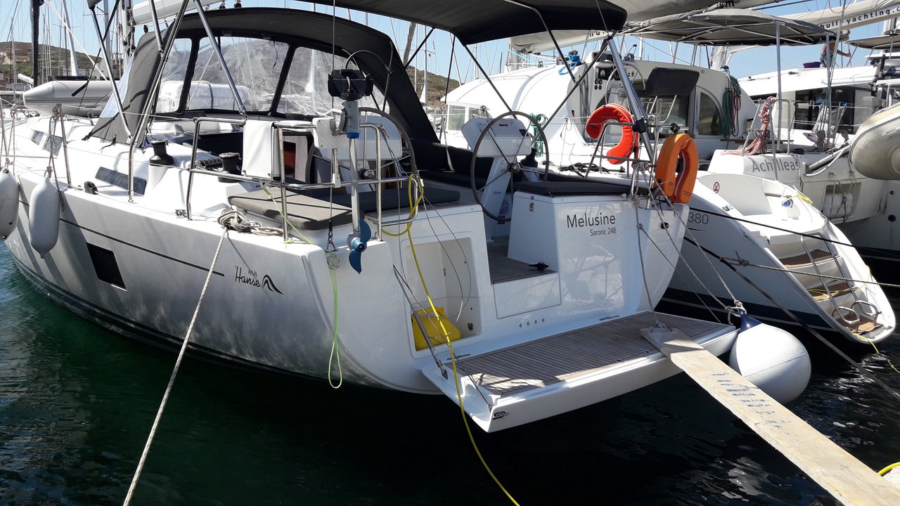 Photo #4 - Hanse 458 (Melusine) in Lavrion - 29904