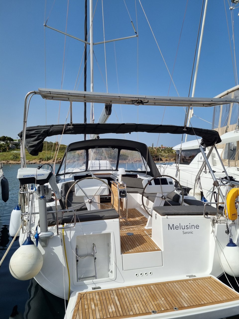Photo #10 - Hanse 458 (Melusine) in Lavrion - 29904