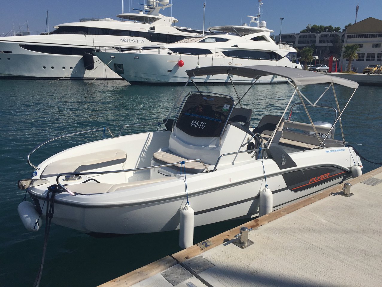 Photo #7 - Beneteau Flyer 6.6 Space Deck (Benetau Flyer 6.6 Space Deck) en Trogir - 29934