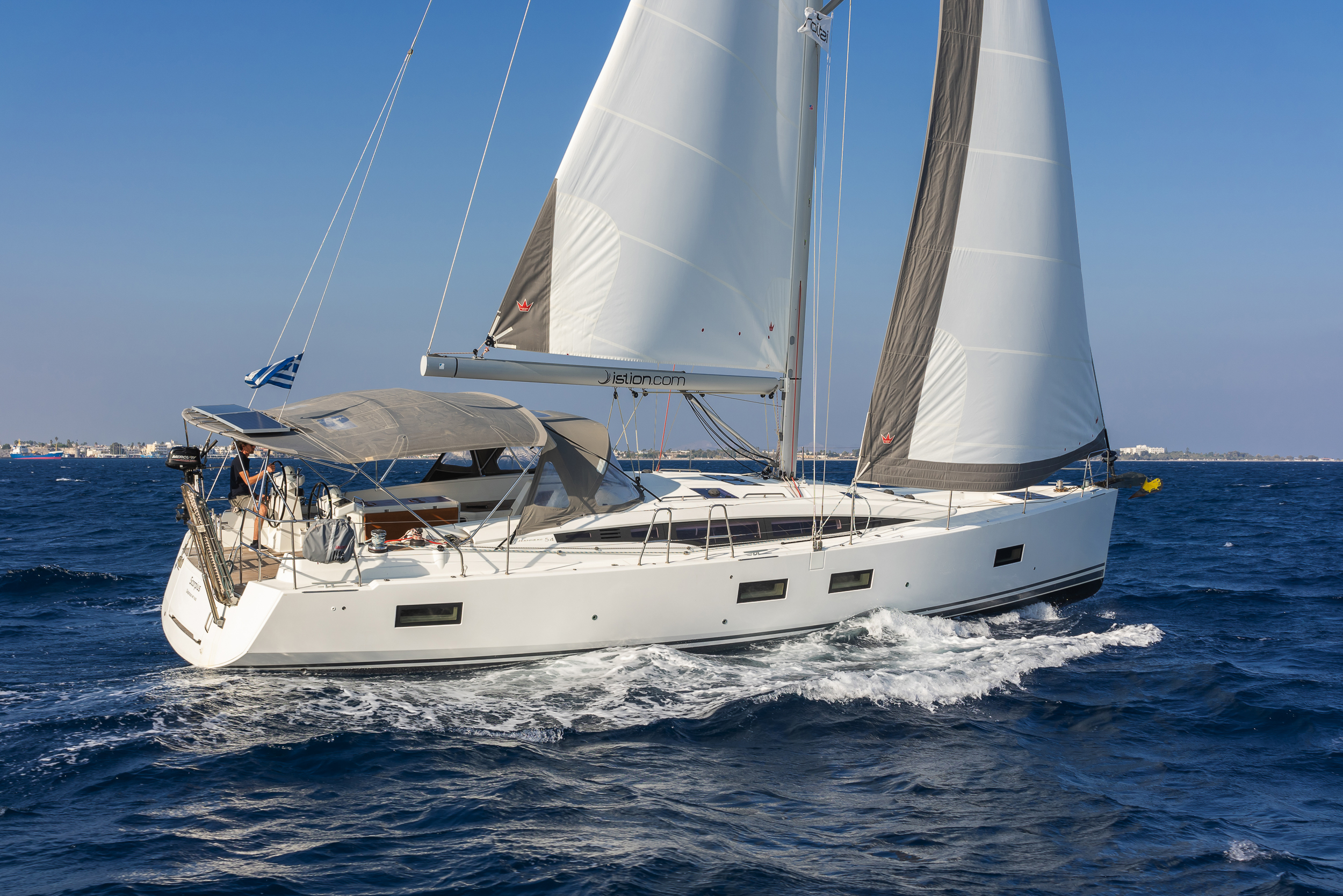Photo #4 - Jeanneau 54 - 4 + 1 cab. (Scorpius) en Kos - 30087