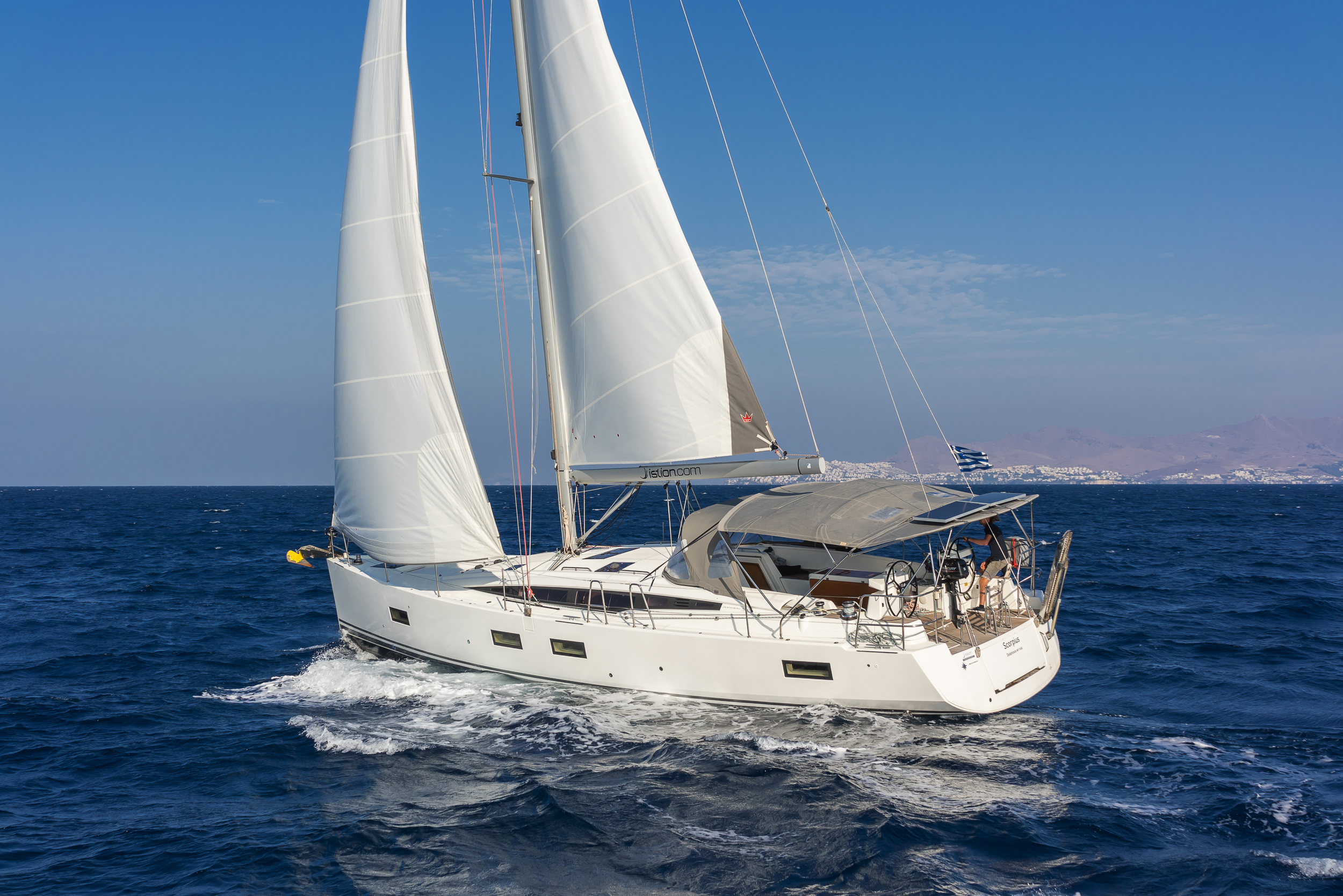 Photo #6 - Jeanneau 54 - 4 + 1 cab. (Scorpius) en Kos - 30087