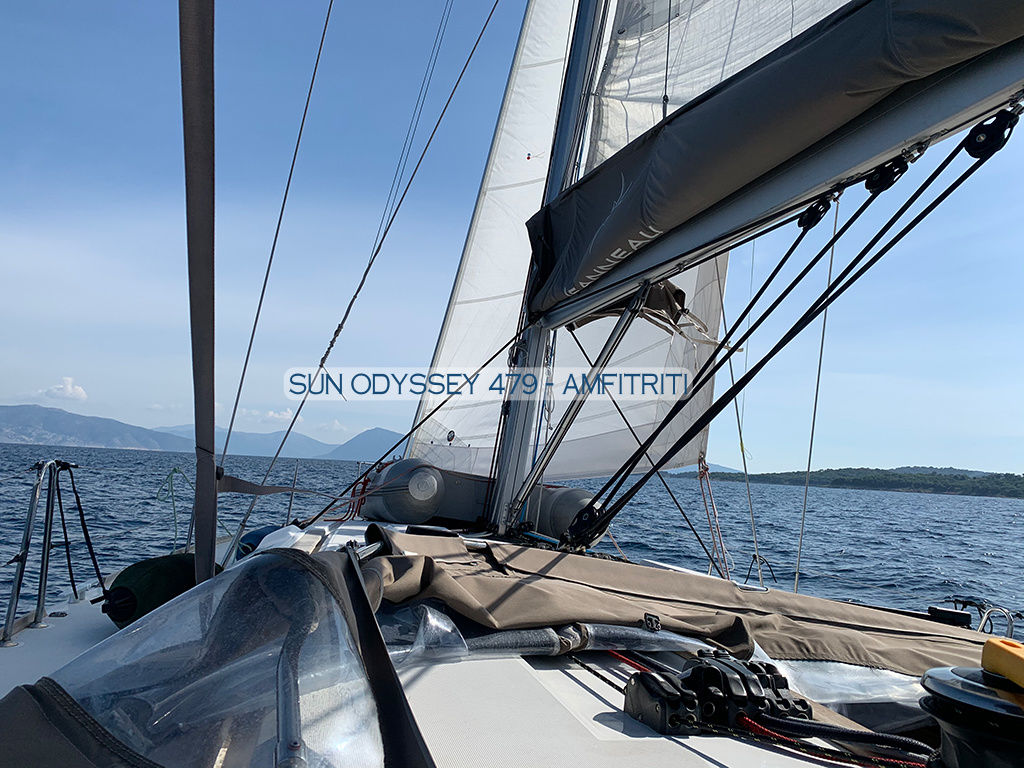 Photo #14 - Sun Odyssey 479 - 4 cab. (Amfitriti) in Corfù - 30389