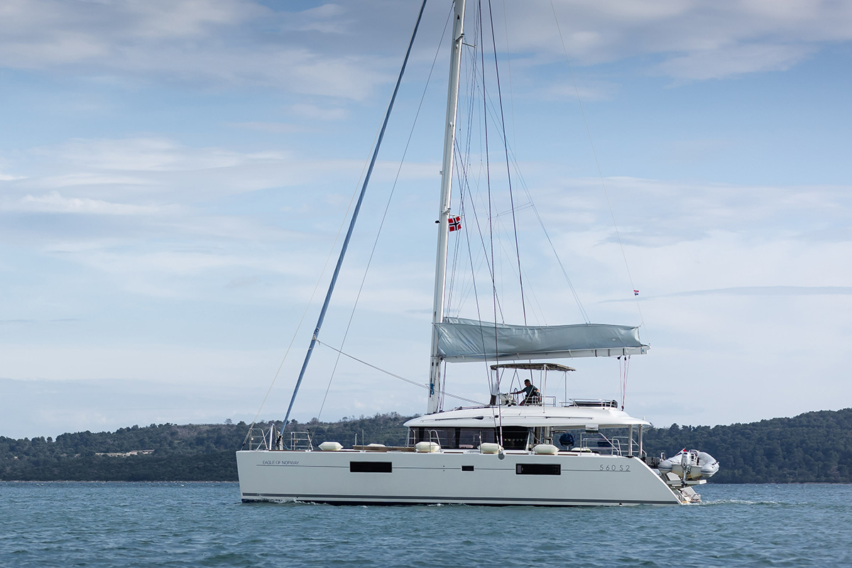 Photo #4 - Lagoon 560 S2 - 5 + 1 cab. (Eagle of Norway (Crewed)) in Trogir - 30526