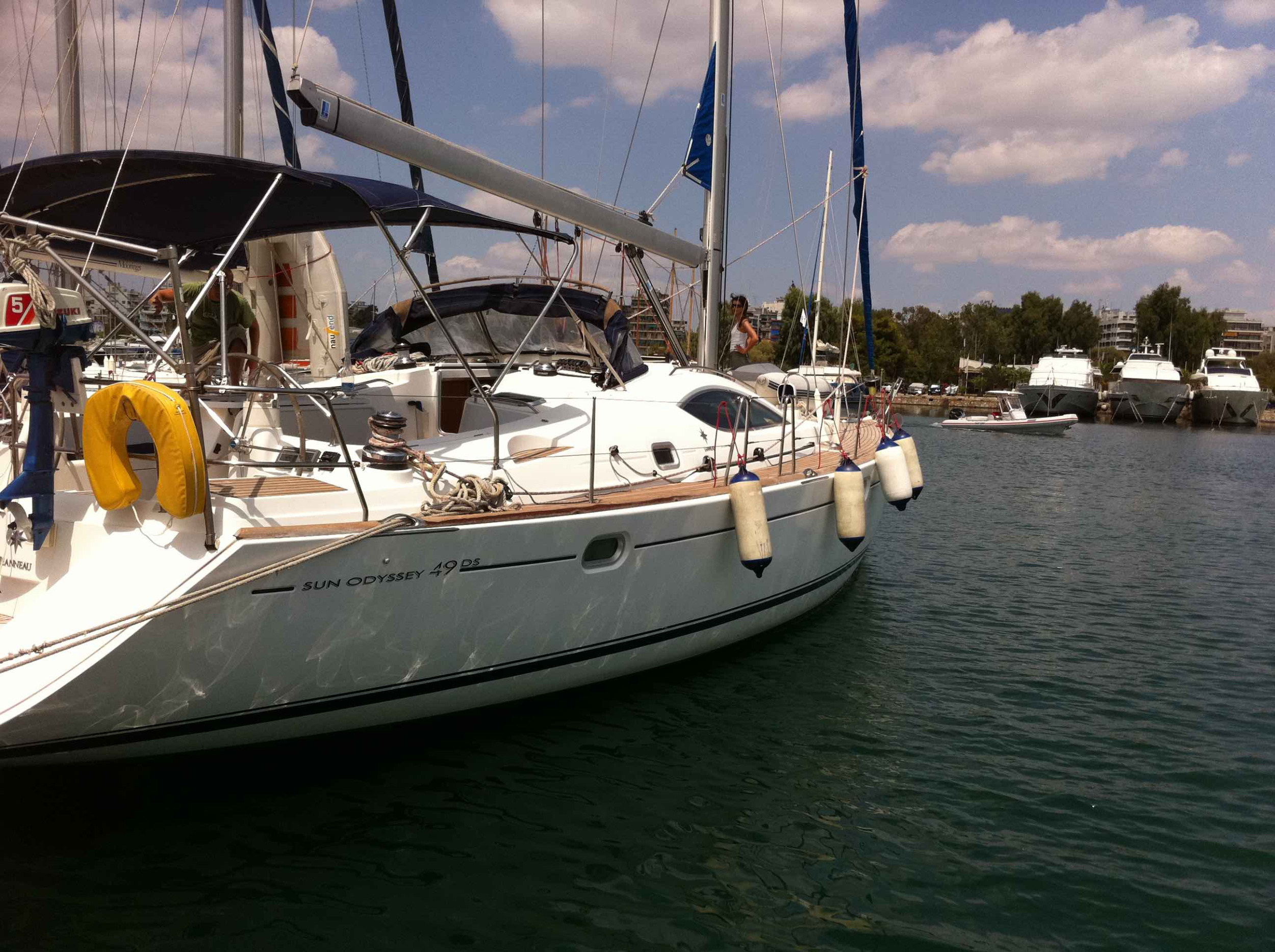 Photo #4 - Sun Odyssey 49 DS (Idrea) in Lavrion - 30846