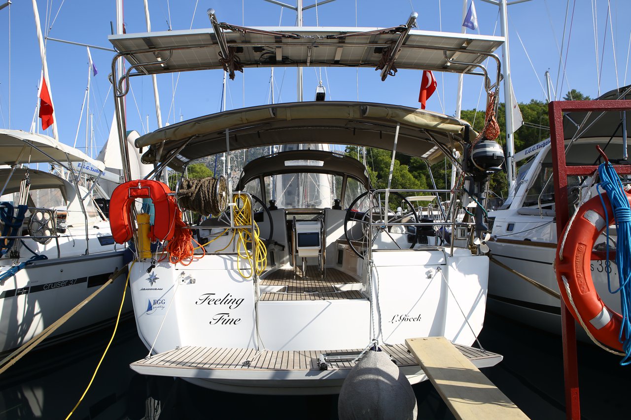 Photo #9 - Sun Odyssey 419 - 3 cab. (Feeling Fine) in Gocek - 31175