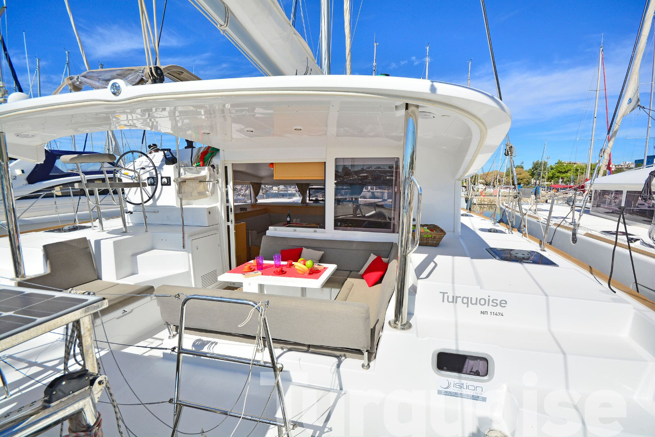 Photo #6 - Lagoon 400 S2 - 4 + 2 cab. (Turquoise) in Lavrion - 31238