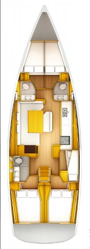 Sun Odyssey 519 - 5 cab. (SALIERI_DB)  - 1