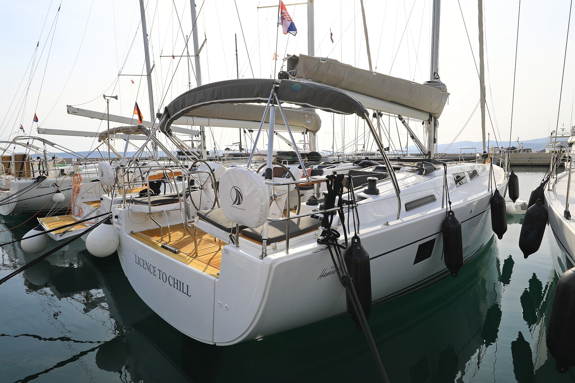 Photo #14 - Hanse 508 - 5 + 1 cab. (Licence to Chill) in Kastela - 31869