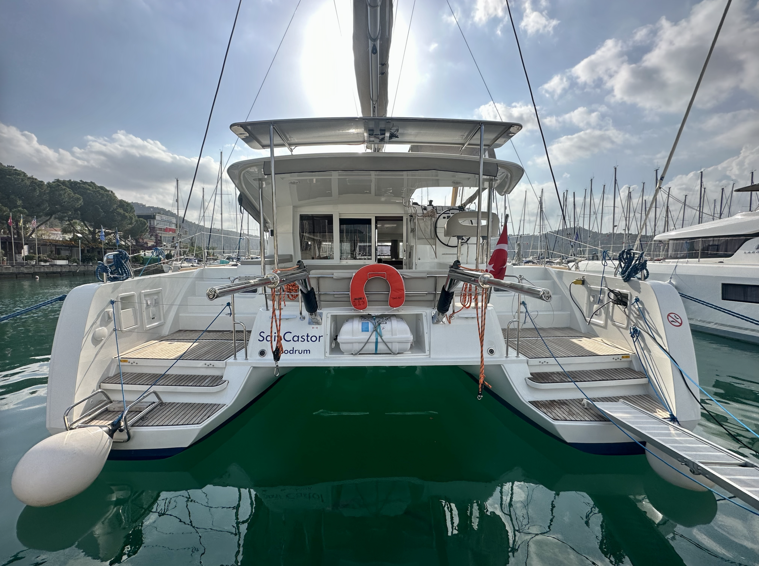 Photo #4 - Lagoon 40 - 4 + 2 cab (Sail Castor) en Fethiye - 31928
