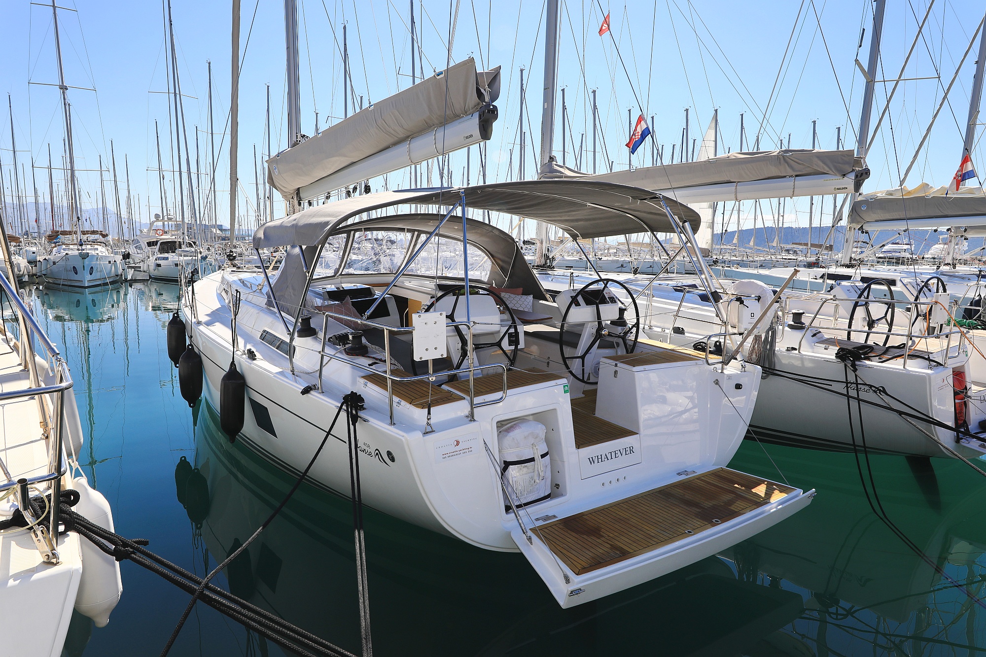 Photo #4 - Hanse 458 - 3 cab. (Whatever) in Kastela - 31994