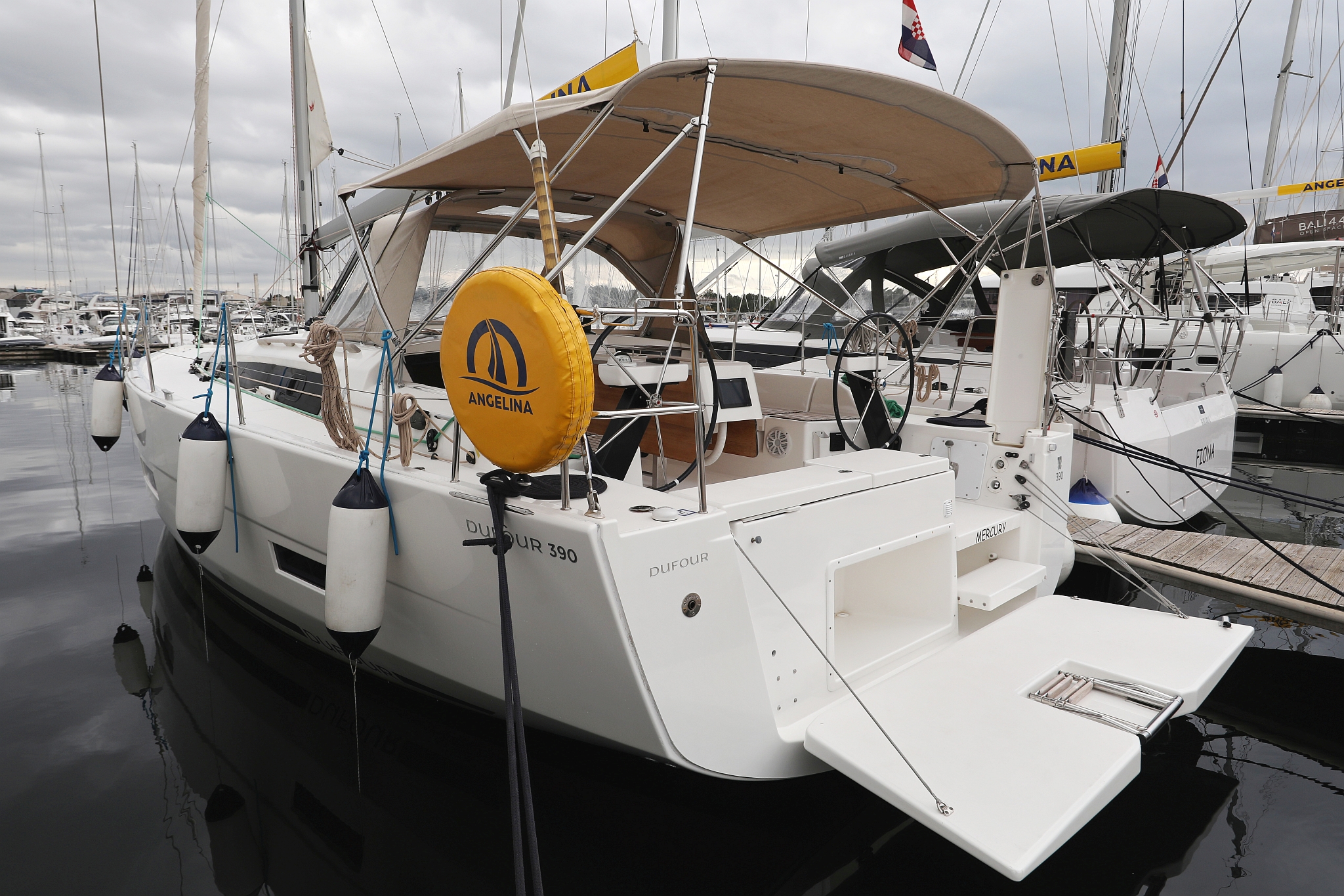 Photo #41 - Dufour 390 GL (Mercury) in Trogir - 32119