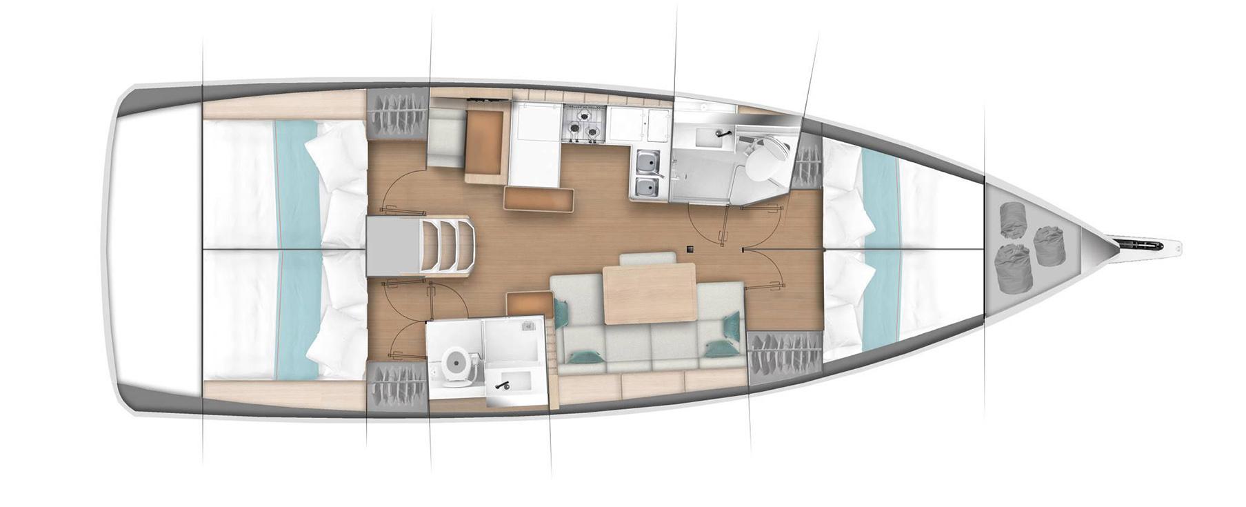 Photo #2 - Sun Odyssey 440 (Dory) en Corfou - 32163
