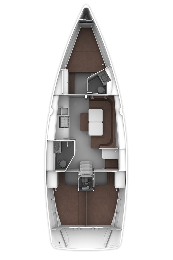 Photo #2 - Bavaria Cruiser 41 - 3 cab. (Patrizia) en Sukosan - 32226