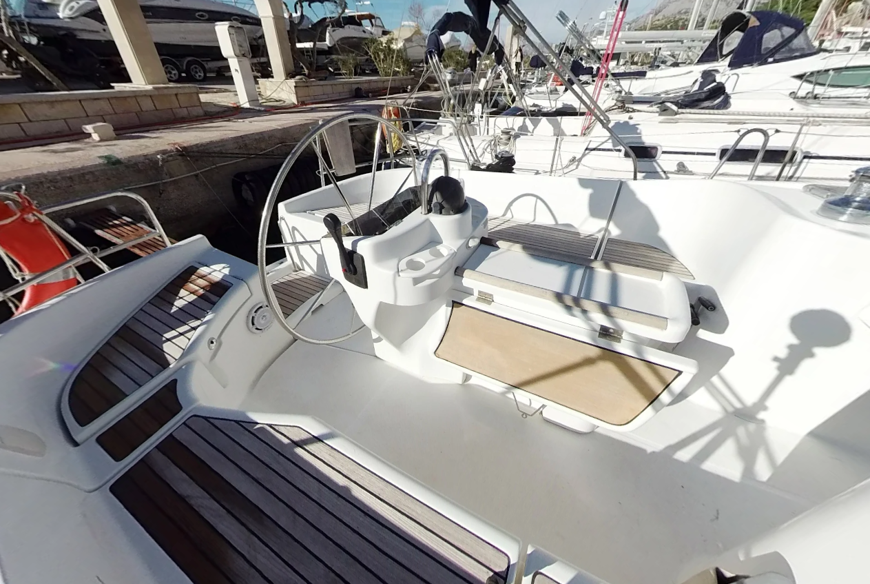 Photo #4 - Oceanis Clipper 411 - 4 cab. (Hypo) in Murter - 32340