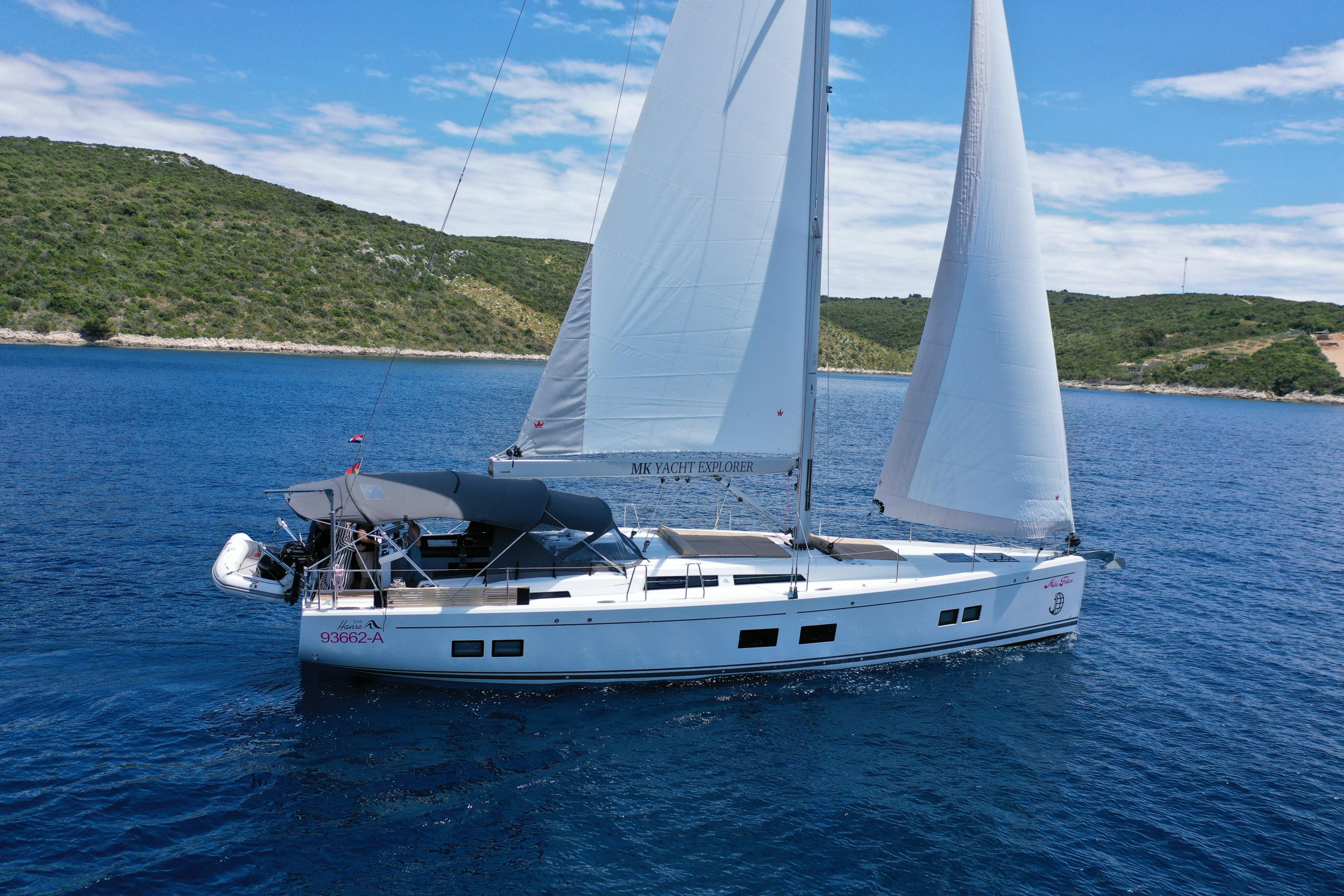 Photo #3 - Hanse 548 - 4 + 1 cab. (Mila Felice) en Trogir - 32555