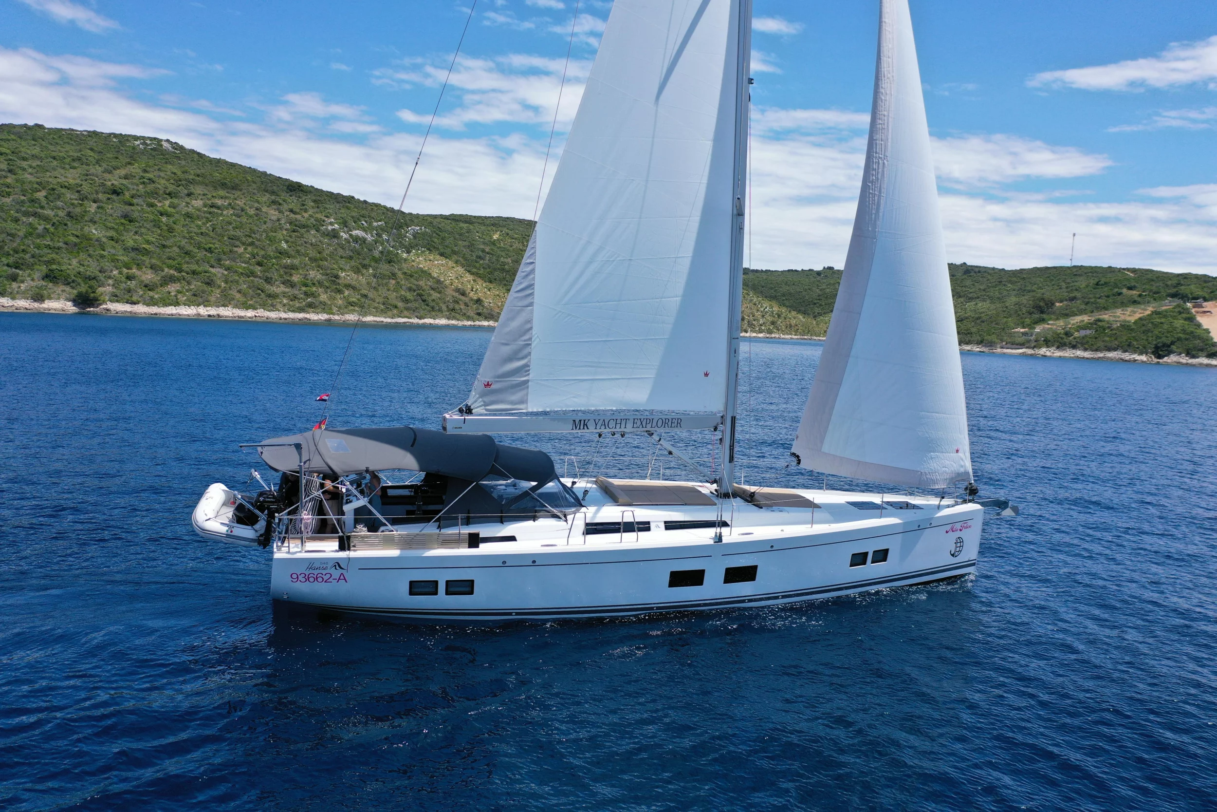 Hanse 548 - 4 + 1 cab. (Mila Felice)  - 2