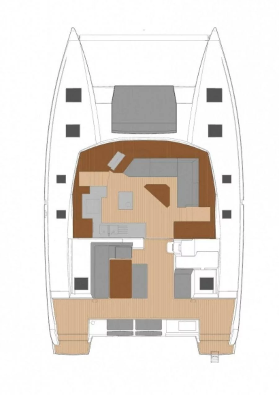 Fountaine Pajot Saona 47 (Quintet) - 3 + 1 cab. (QUITE THE CATCH_DB)  - 1