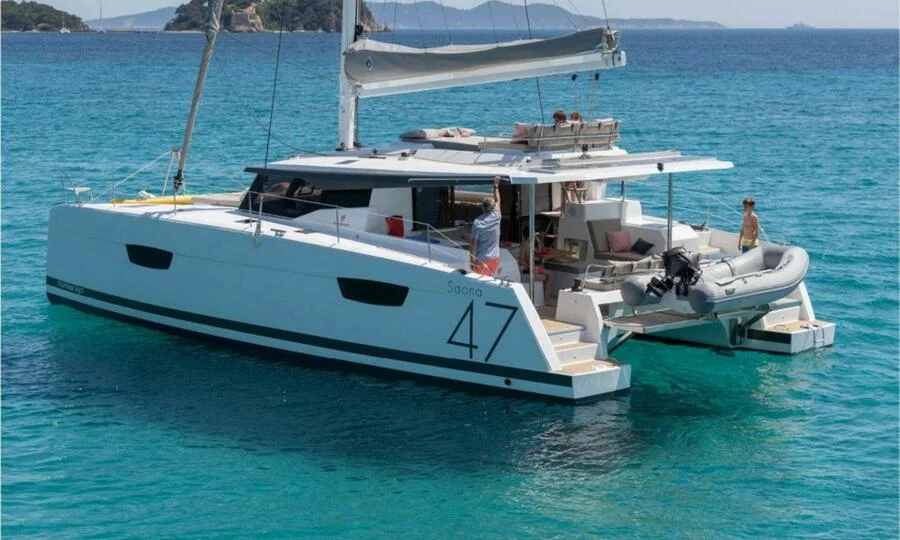 Fountaine Pajot Saona 47 (Quintet) - 3 + 1 cab. (QUITE THE CATCH_DB)  - 0