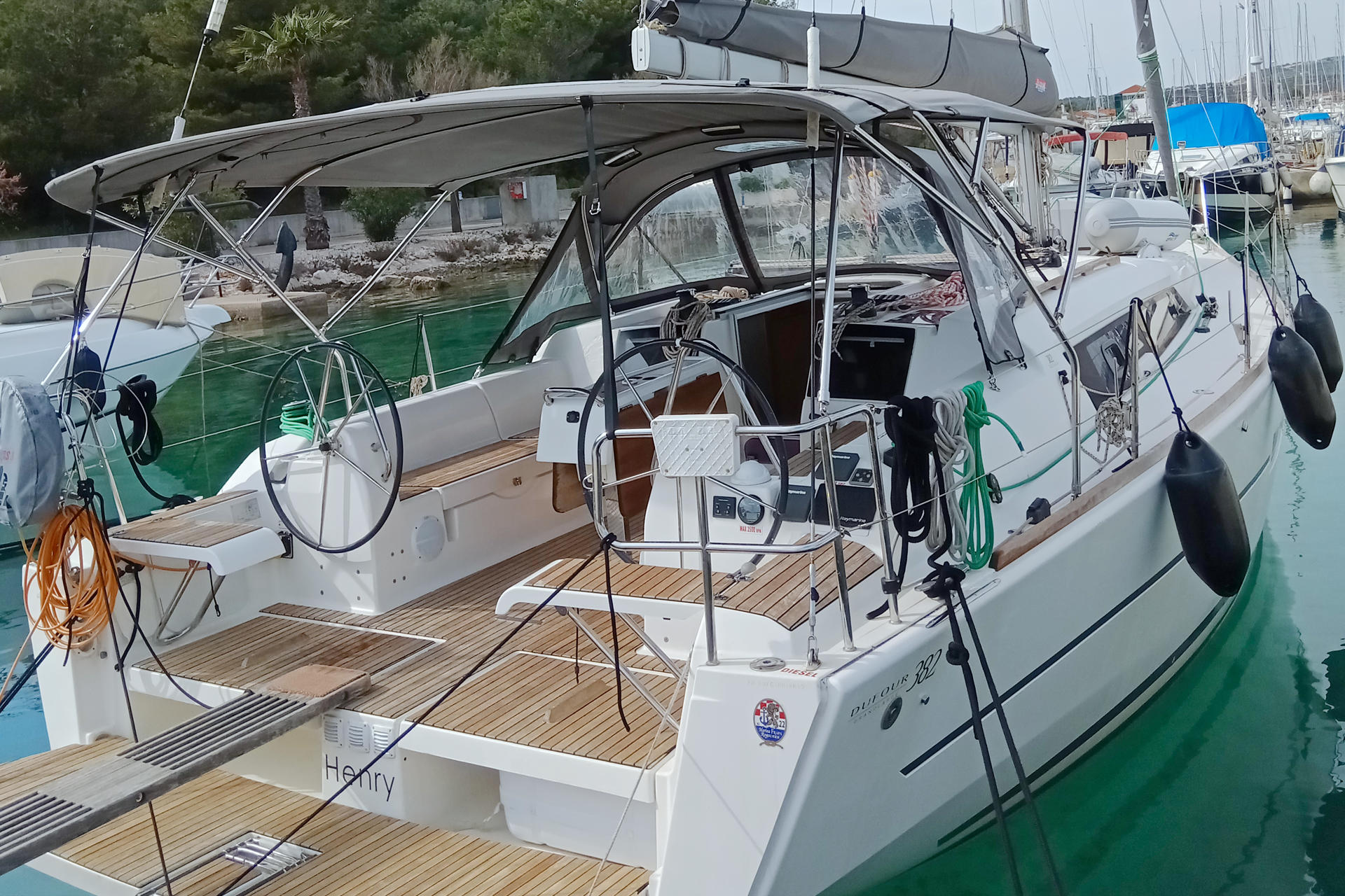 Photo #4 - Dufour 382 GL (Henry) en Rogoznica - 32931