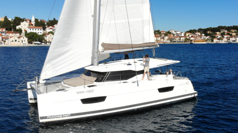 Photo #7 - Fountaine Pajot Lucia 40 - 4 cab. (Leon) en Rogoznica - 32934