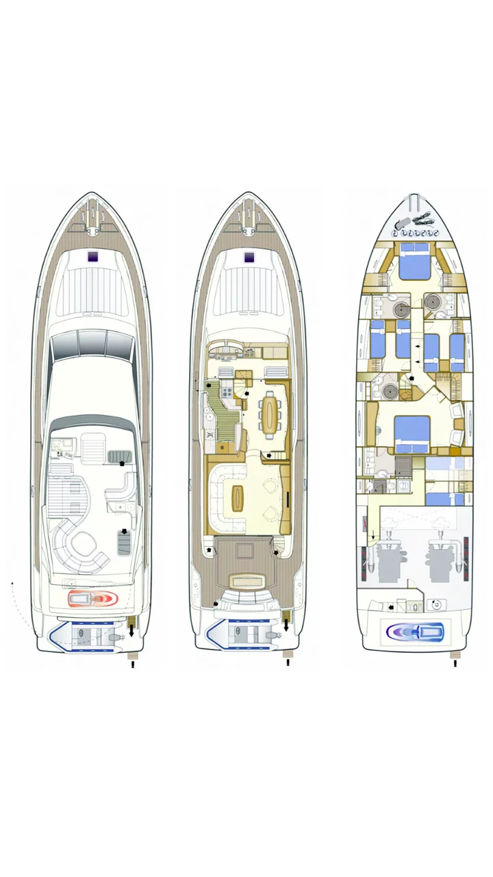 Ferretti Yachts 760 (Quo Vadis I)  - 1
