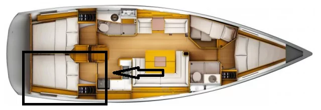 Sun Odyssey - DOUBLE CABIN (Sailing school - double cabin)  - 5