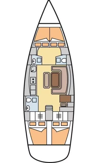 Dufour 455 GL (L'OISEAU DES ILES)  - 1