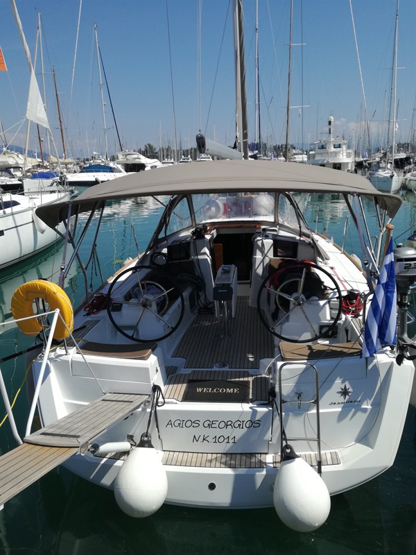 Photo #4 - Sun Odyssey 389 (Agios Georgios) en Corfú - 33728