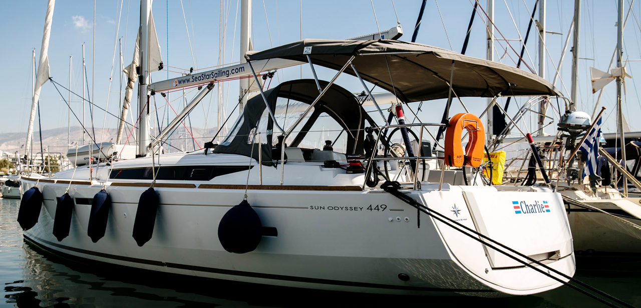 Photo #21 - Sun Odyssey 449 (Charlie) in Athen - 34084