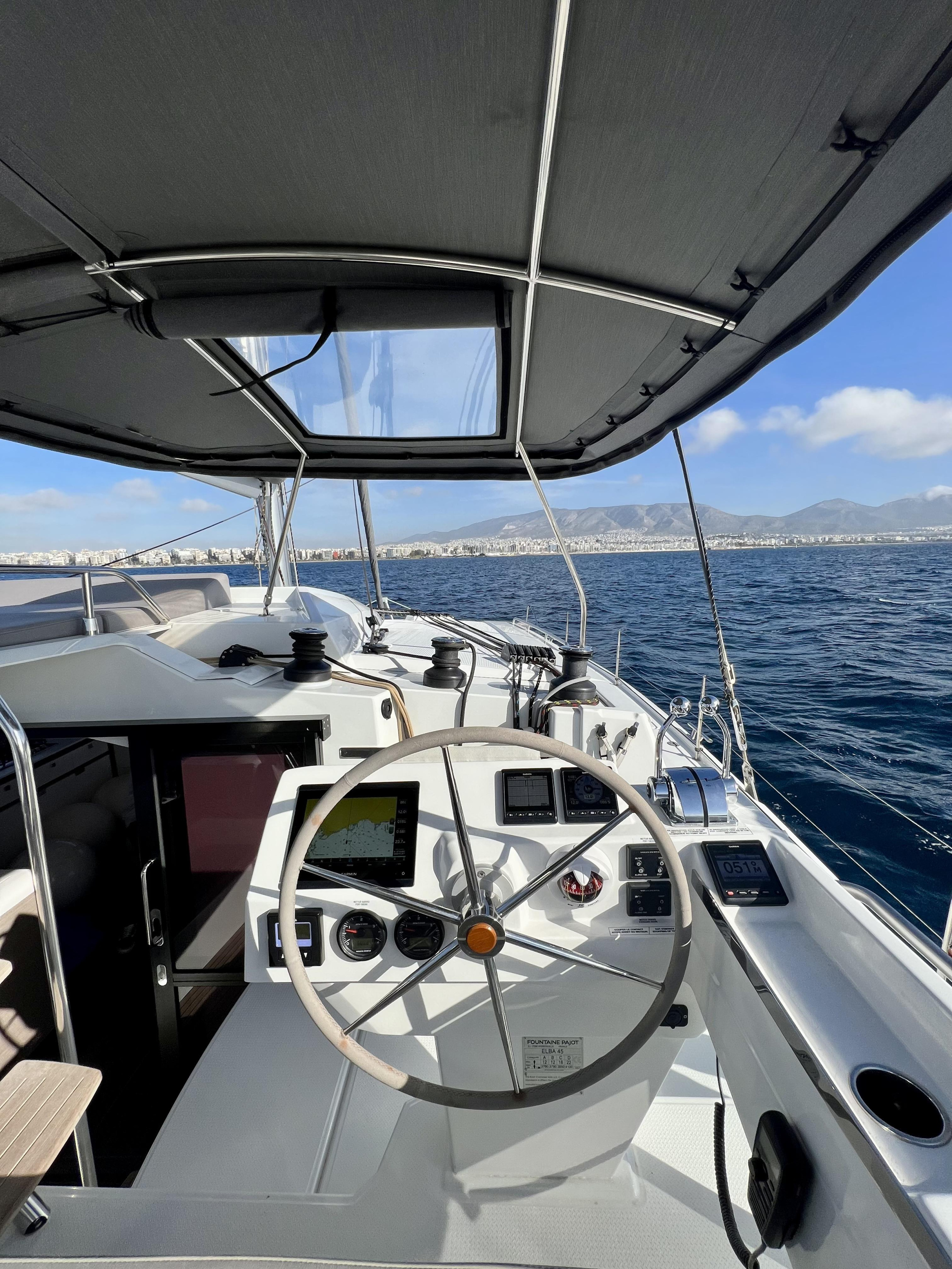 Photo #6 - Fountaine Pajot Elba 45 - 5 cab. (Sea Energy III) en Athènes - 34193