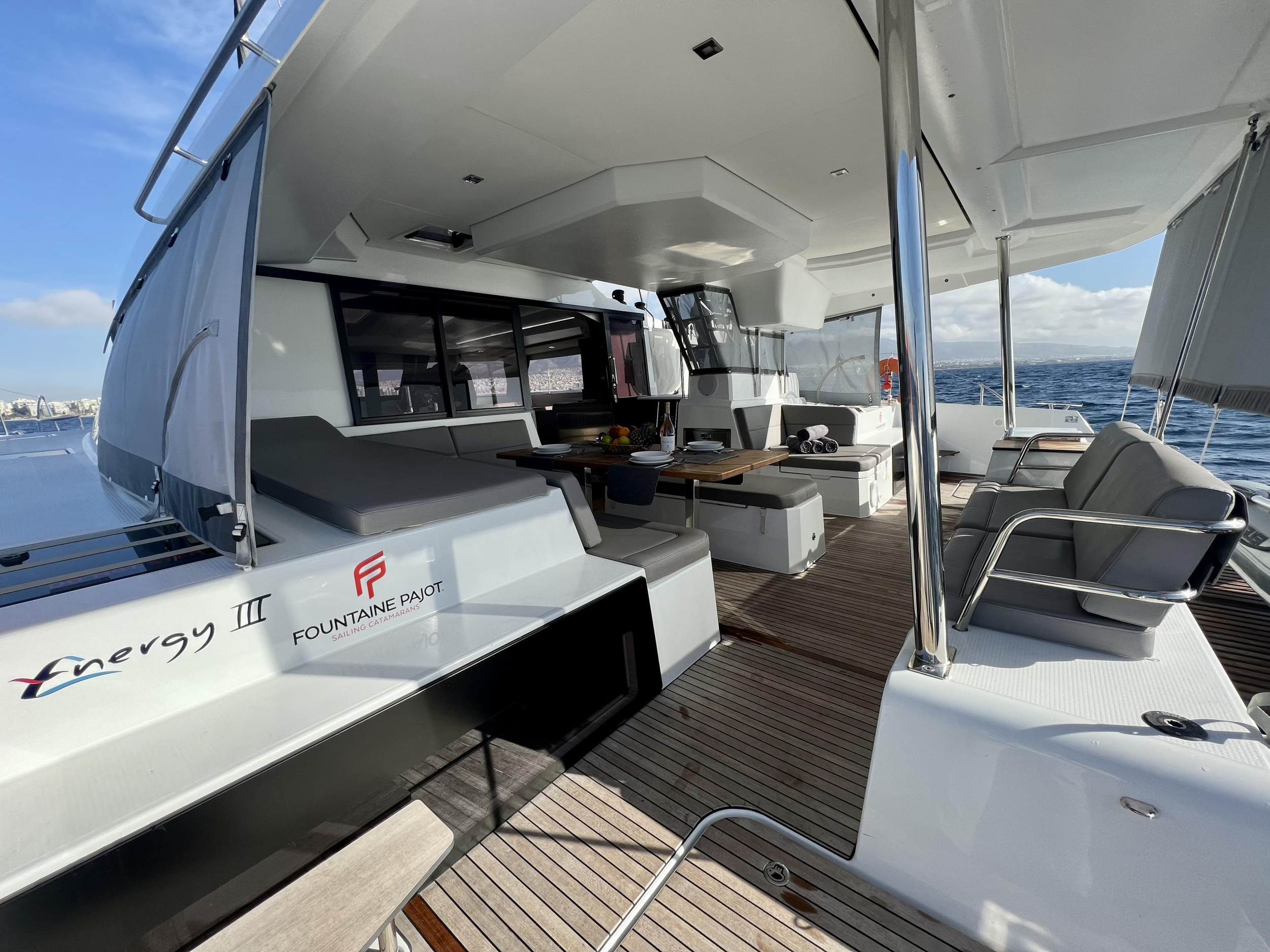 Photo #13 - Fountaine Pajot Elba 45 - 5 cab. (Sea Energy III) en Athènes - 34193