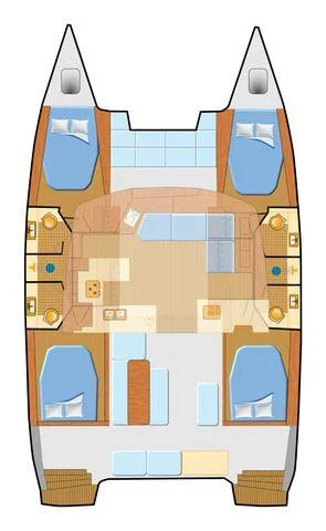 Fountaine Pajot Astrea 42 (Arisa)  - 1