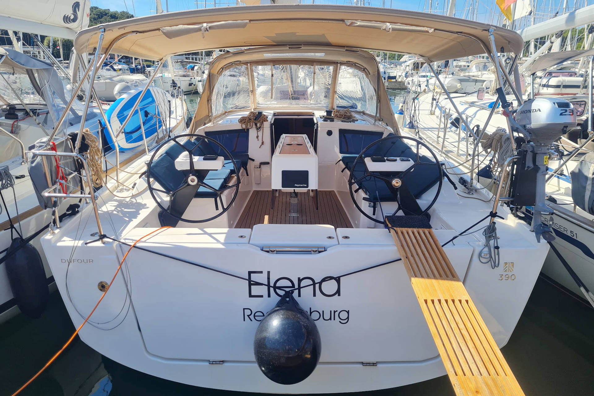 Photo #4 - Dufour 390 (Elena) en Pula - 34221
