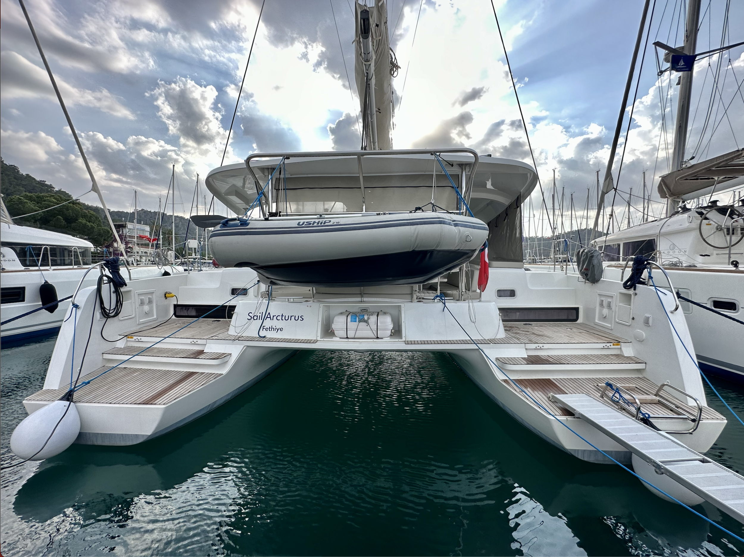 Photo #10 - Lagoon 42 - 4 + 2 cab. (Sail Arcturus) in Fethiye - 34360