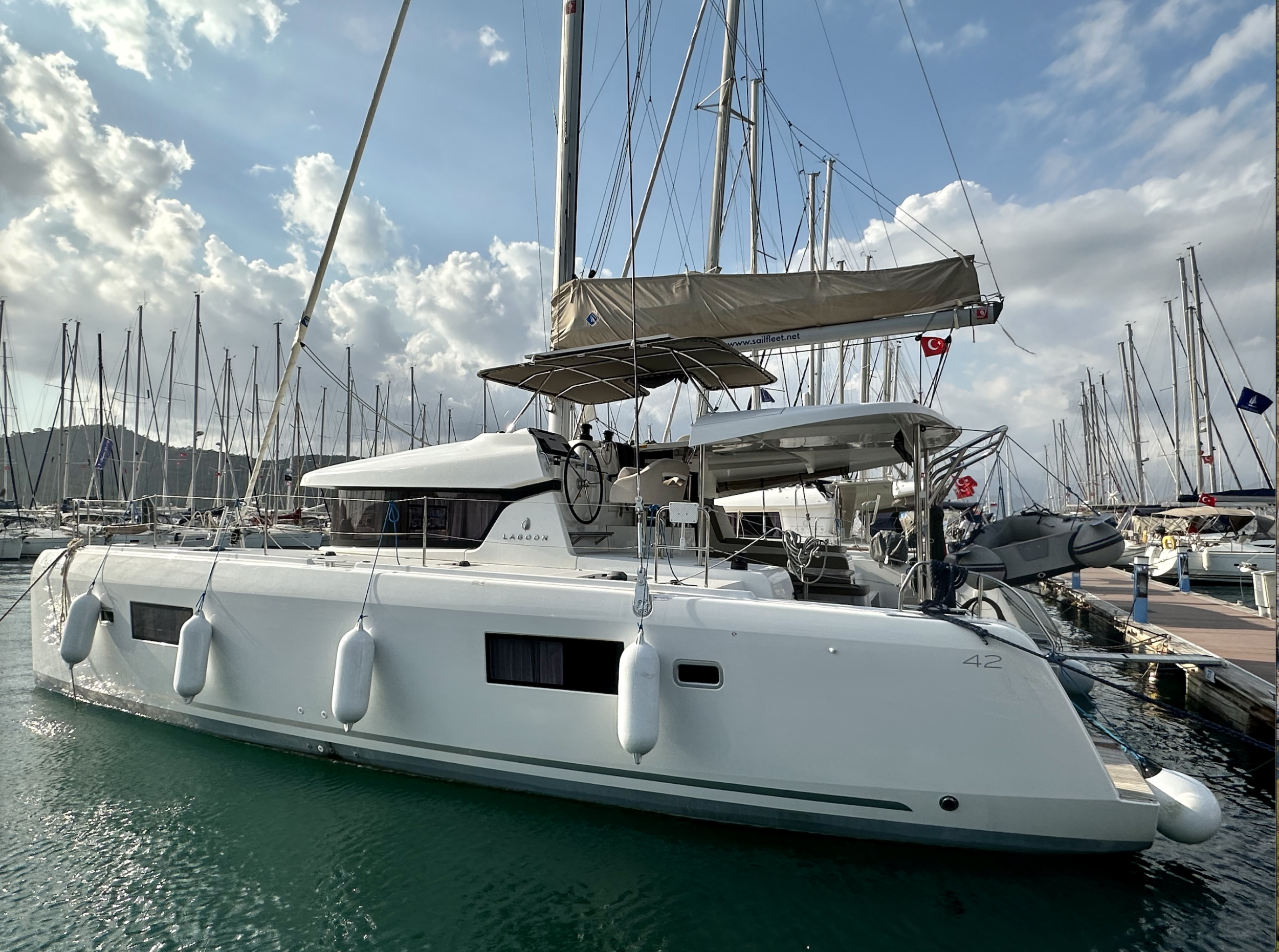 Photo #11 - Lagoon 42 - 4 + 2 cab. (Sail Arcturus) in Fethiye - 34360