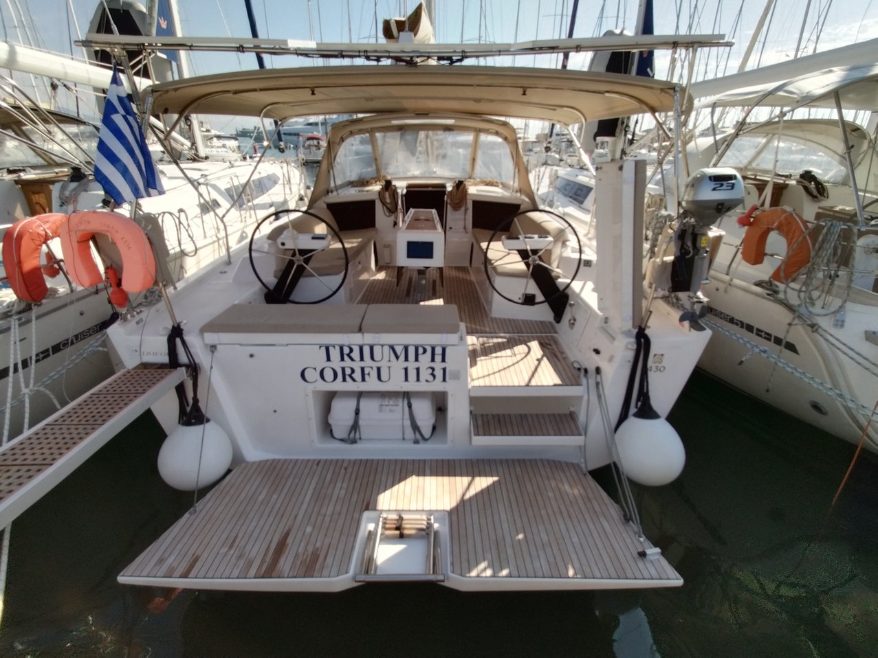 Photo #20 - Dufour 430 (Triumph) en Corfú - 34434